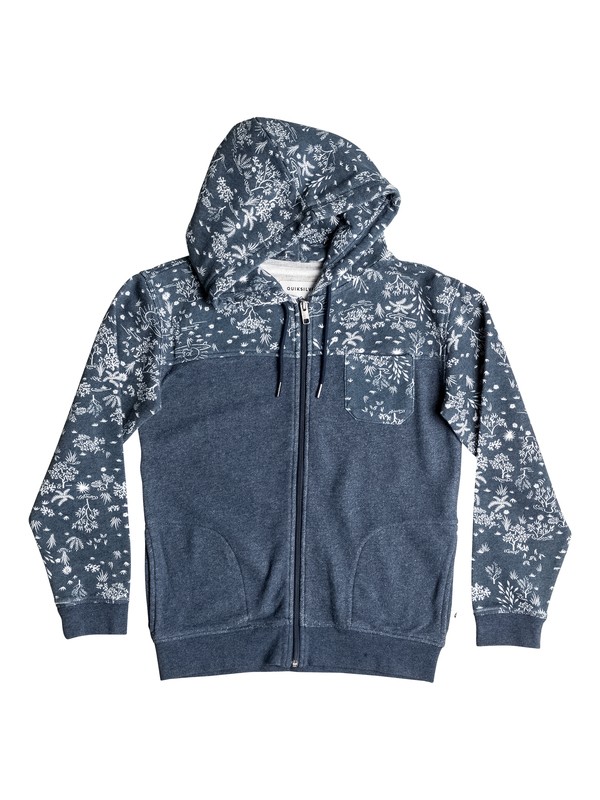 quiksilver, Cyclops - Zip-Up Hoodie, NAVY BLAZER HEATHER (byjh) 0 Cyclops - Zip-Up Hoodie EQBFT03342 Quiksilver