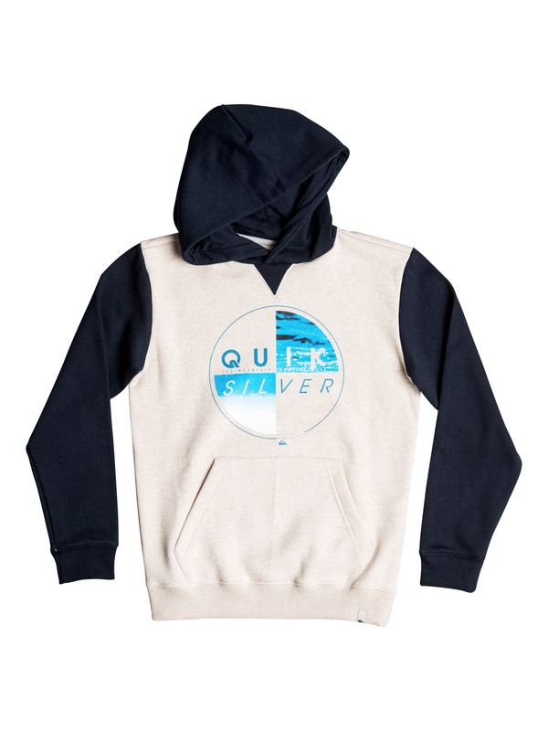 quiksilver, Of The Wood - Sweat à capuche, SNOW WHITE HEATHER (wbkh) 0 Of The Wood - Sweat à capuche Blanc EQBFT03357 Quiksilver