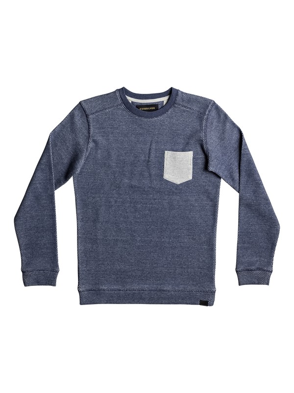 quiksilver, Rantau - Sweatshirt, DARK DENIM (brq0) 0 Rantau - Sweatshirt EQBFT03370 Quiksilver