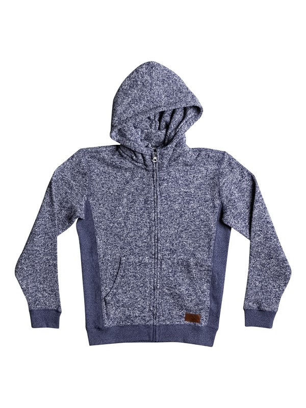 quiksilver, Толстовка на молнии Keller, MEDIEVAL BLUE HEATHER (bteh) 0 Толстовка на молнии Keller Синий EQBFT03388 Quiksilver
