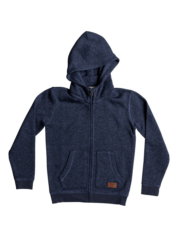 quiksilver, Boy's 8-16 Keller Zip-Up Hoodie, NAVY BLAZER HEATHER (byjh) 0 Boy's 8-16 Keller Zip-Up Hoodie Blue EQBFT03388 Quiksilver