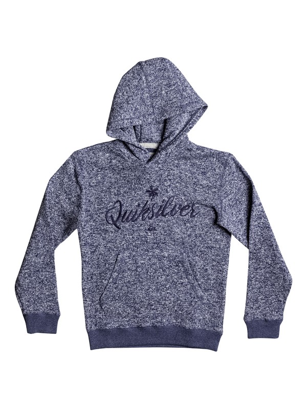 quiksilver, Keller - Polar Fleece Sweatshirt, MEDIEVAL BLUE HEATHER (bteh) 0 Keller - Polar Fleece Sweatshirt Blue EQBFT03391 Quiksilver