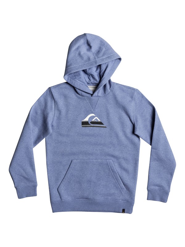 quiksilver, Big Logo - Hoodie, BRIGHT COBALT HEATHER (bpch) 0 Big Logo - Hoodie Blue EQBFT03396 Quiksilver