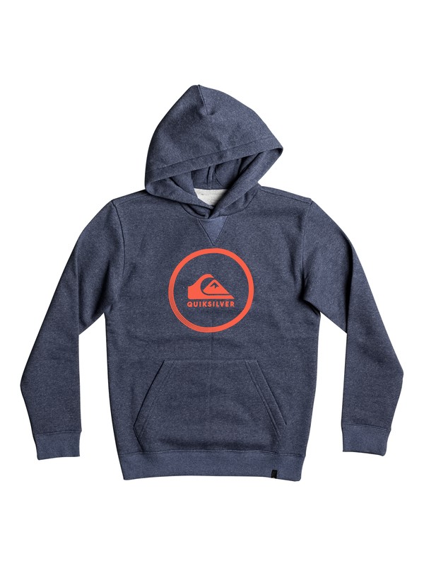 quiksilver, Big Logo - Hoodie, NAVY BLAZER HEATHER (byjh) 0 Big Logo - Hoodie Blue EQBFT03396 Quiksilver