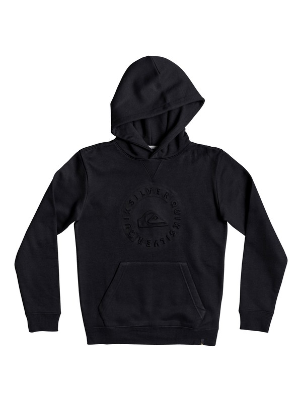 quiksilver, Hood Embossed - Sudadera con Capucha, BLACK (kvj0) 0 Hood Embossed - Sudadera con Capucha Negro EQBFT03442 Quiksilver