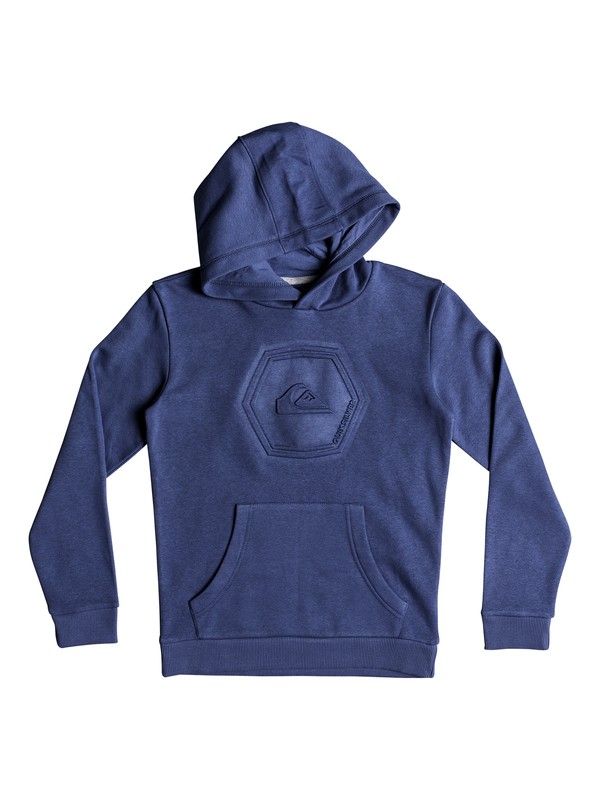 quiksilver, Swell Emboss - Sudadera con capucha, BIJOU BLUE (bng0) 0 Swell Emboss - Sudadera con capucha Azul EQBFT03460 Quiksilver