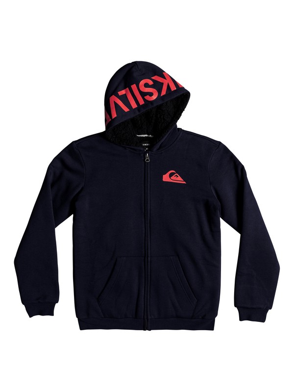 quiksilver, Best Wave Sherpa - Sudadera con capucha y cremallera, NAVY BLAZER HEATHER (byjh) 0 Best Wave Sherpa - Sudadera con capucha y cremallera EQBFT03467 Quiksilver