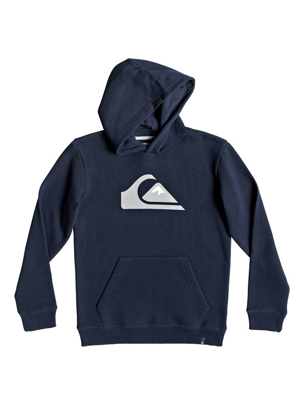 quiksilver, Big Logo - Sudadera con capucha, NAVY BLAZER (byj0) 0 Big Logo - Sudadera con capucha Azul EQBFT03468 Quiksilver