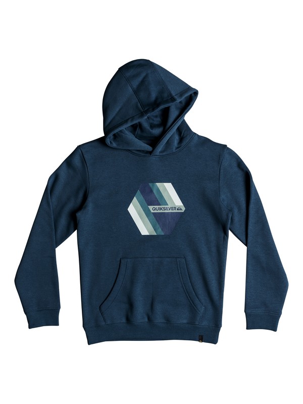 quiksilver, Retro Right - Sudadera con capucha, DARK DENIM (brq0) 0 Retro Right - Sudadera con capucha Azul EQBFT03469 Quiksilver