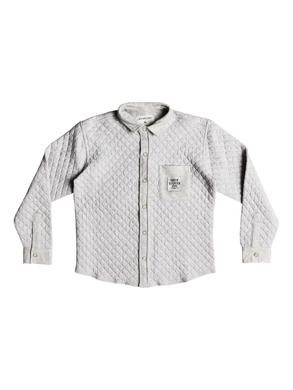 quiksilver, Kaawa - Camisa de manga larga, LIGHT GREY HEATHER (sjsh) 0 Kaawa - Camisa de manga larga EQBFT03478 Quiksilver