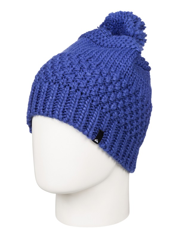 quiksilver, Planter - Gorro Con Pompón, SODALITE BLUE (byb0) 0 Planter - Gorro Con Pompón EQBHA03012 Quiksilver