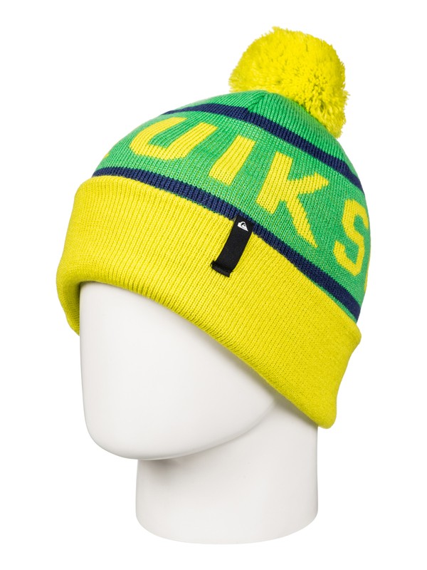 quiksilver, Summit - Bonnet, KELLY GREEN (gnk0) 0 Summit - Bonnet Vert EQBHA03019 Quiksilver