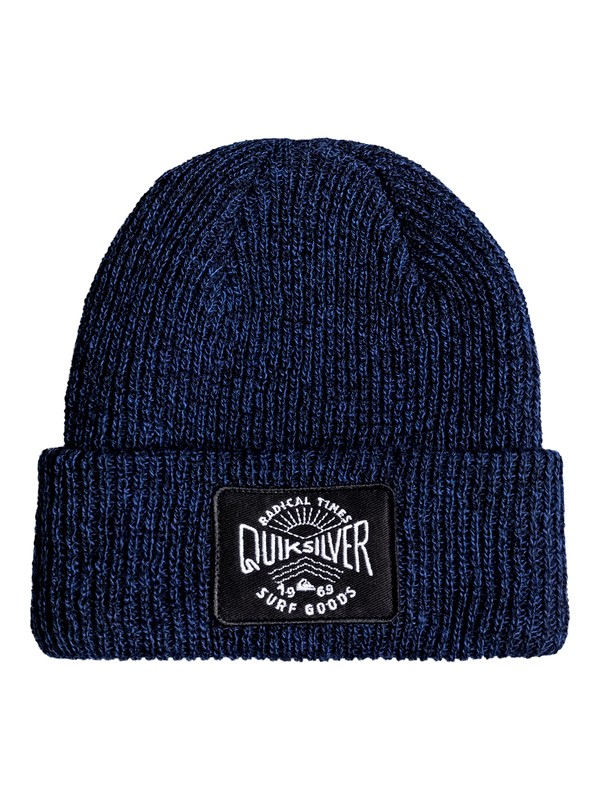 quiksilver, Performed Patch - Bonnet, TURKISH SEA (bqs0) 0 Performed Patch - Bonnet Bleu EQBHA03023 Quiksilver