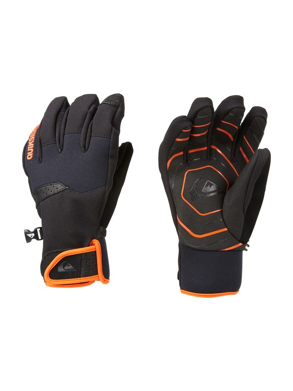 quiksilver, Method Youth Gloves, BLACK (blk) 0 Method Youth Gloves EQBHN00004 Quiksilver