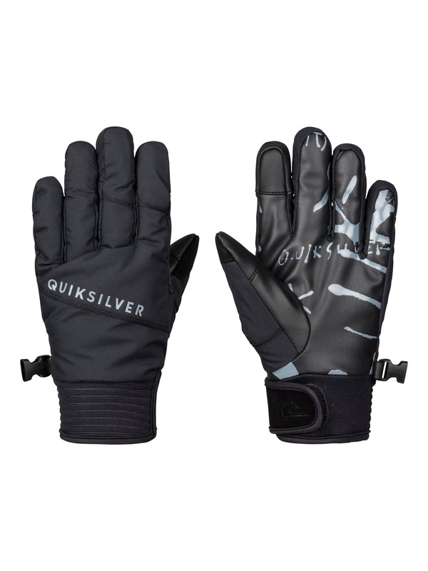 quiksilver, Method - Gants de pipe, BLACK (kvj0) 0 Method - Gants de pipe Noir EQBHN03010 Quiksilver