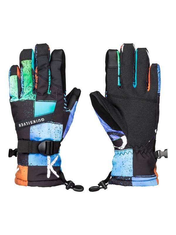 quiksilver, Mission - Snow Gloves, CHAKALAPAKI ORIGIN (byb8) 0 Mission - Snow Gloves EQBHN03011 Quiksilver