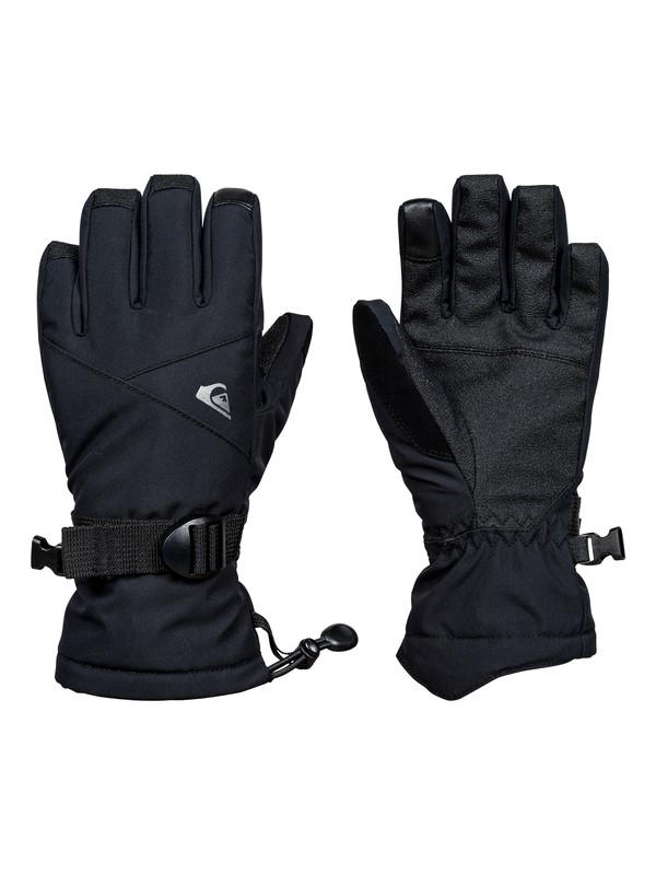 quiksilver, Mission - Snowboard/Ski Gloves, BLACK (kvj0) 0 Mission - Snowboard/Ski Gloves Black EQBHN03012 Quiksilver