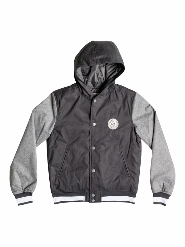 Pretender EQBJK03029 0 Pretender - Veste de baseball à capuche EQBJK03029 Quiksilver