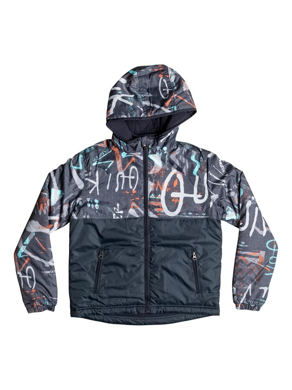 quiksilver, Protea - veste, NAVY BLAZER (byj0) 0 Protea - veste Bleu EQBJK03064 Quiksilver