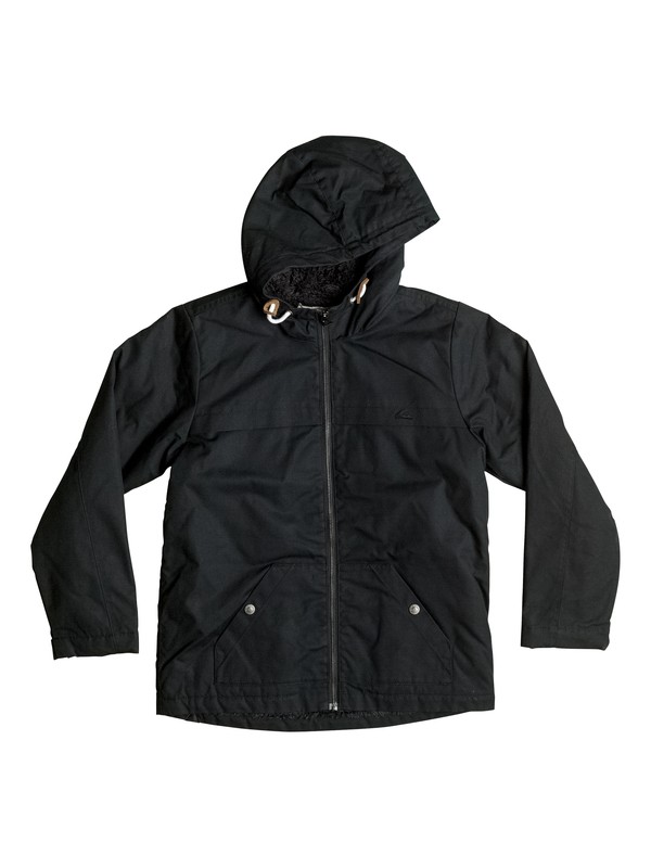 quiksilver, Wanna DWR - Blouson à capuche, BLACK (kvj0) 0 Wanna DWR - Blouson à capuche Noir EQBJK03076 Quiksilver