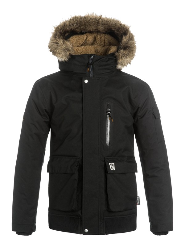 quiksilver, Arris - Manteau technique, BLACK (kvj0) 0 Arris - Manteau technique EQBJK03081 Quiksilver
