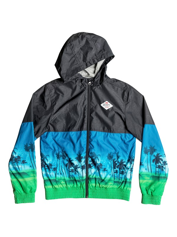 quiksilver, Waves - Veste à capuche, DARK GREY HEATHER (ktfh) 0 Waves - Veste à capuche Noir EQBJK03099 Quiksilver