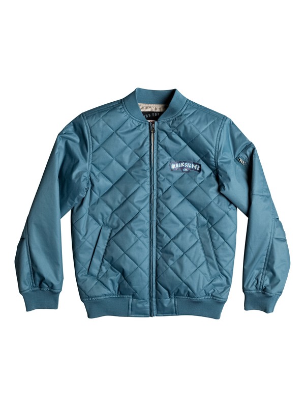 quiksilver, Complex Star - Chaqueta bombardero, INDIAN TEAL (bqk0) 0 Complex Star - Chaqueta bombardero EQBJK03104 Quiksilver