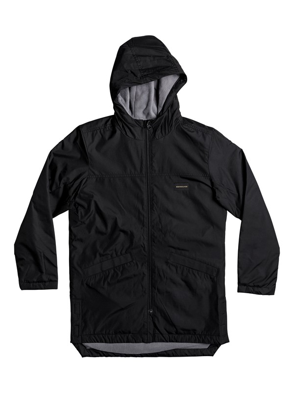 quiksilver, Perka - Cortavientos largo resistente al agua, BLACK (kvj0) 0 Perka - Cortavientos largo resistente al agua Negro EQBJK03130 Quiksilver