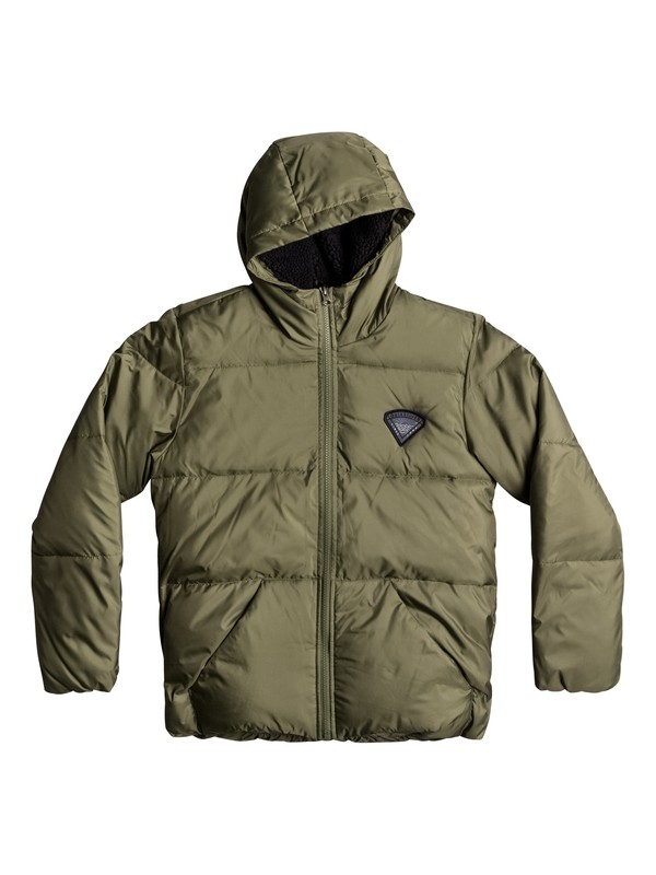 quiksilver, Sweet Yana Ki - Manteau matelassé déperlant, FOUR LEAF CLOVER (gph0) 0 Sweet Yana Ki - Manteau matelassé déperlant Vert EQBJK03135 Quiksilver