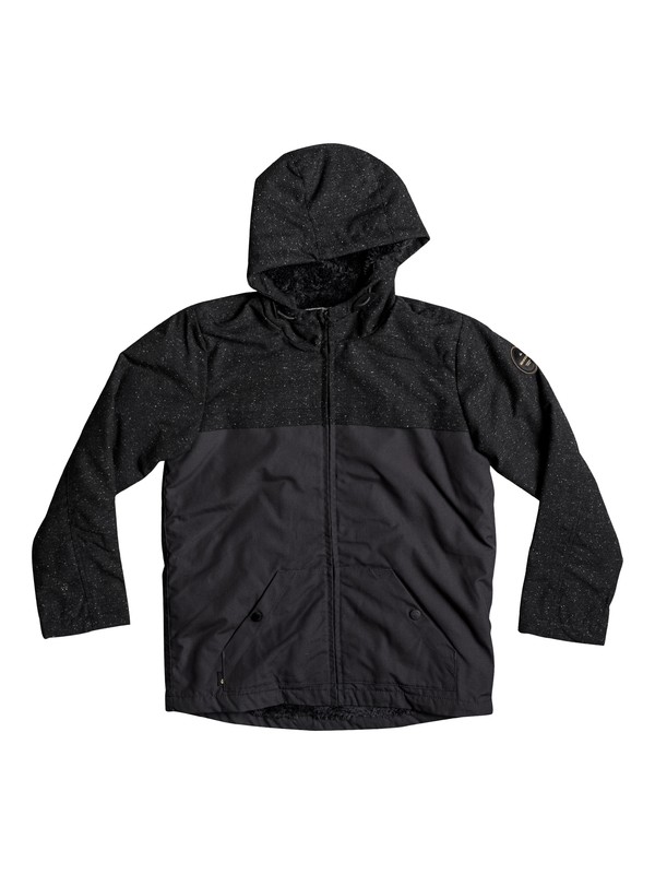 quiksilver, Wanna DWR - Water-Repellent Hooded Jacket, TARMAC (kta0) 0 Wanna DWR - Water-Repellent Hooded Jacket Black EQBJK03136 Quiksilver
