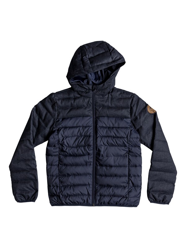 quiksilver, Scaly Mix - Chaqueta aislante resistente al agua con capucha, NAVY BLAZER (byj0) 0 Scaly Mix - Chaqueta aislante resistente al agua con capucha Azul EQBJK03156 Quiksilver