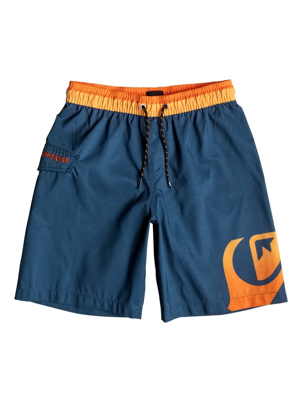 quiksilver, Side Swipe 17" - Short de bain, SIDE SWIPE DARK DENIM (brq6) 0 Side Swipe 17" - Short de bain EQBJV03028 Quiksilver