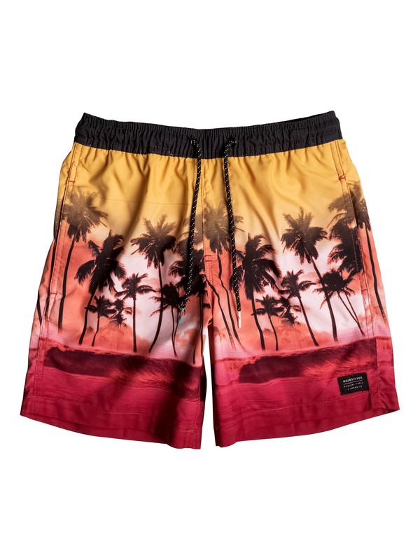 quiksilver, Waves 15" - Short de bain, NASTURTICM (mkm6) 0 Waves 15" - Short de bain Rose EQBJV03094 Quiksilver