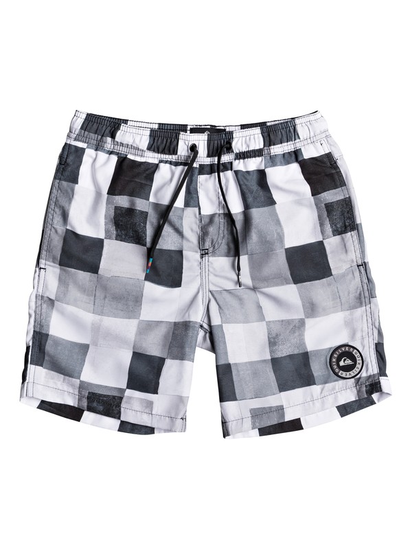 quiksilver, Resin Check 15" - Swim Shorts, BLACK (kvj6) 0 Resin Check 15" - Swim Shorts Black EQBJV03139 Quiksilver