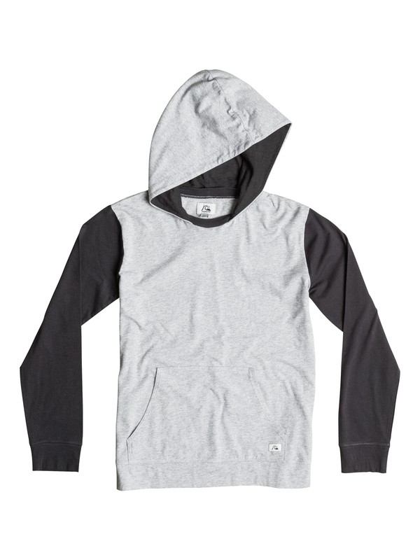 quiksilver, Baysick - Sweat à capuche, LIGHT GREY HEATHER (lgh) 0 Baysick - Sweat à capuche EQBKT03036 Quiksilver