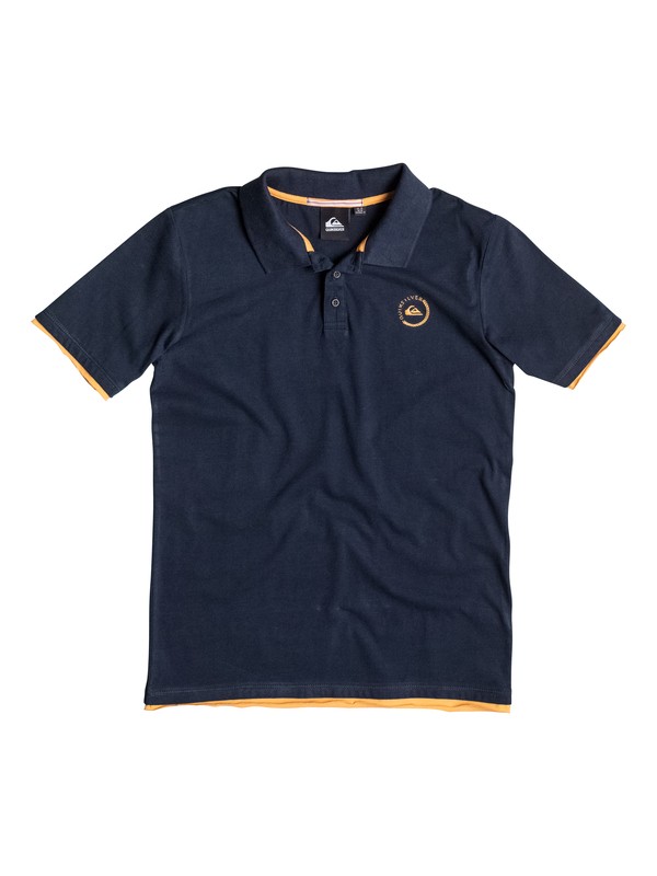 quiksilver, Moss Side - Polo, NAVY BLAZER (byj0) 0 Moss Side - Polo EQBKT03041 Quiksilver
