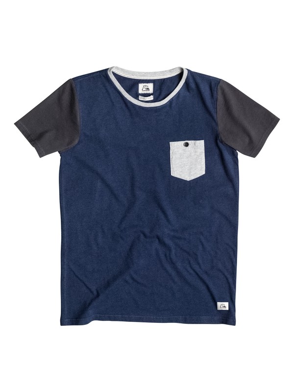 quiksilver, Bay Sic Pocket - Camiseta, NAVY BLAZER HEATHER (byjh) 0 Bay Sic Pocket - Camiseta EQBKT03048 Quiksilver