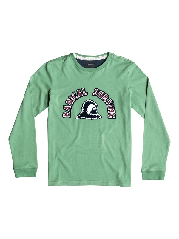 quiksilver, Radical Surfing - Tee-Shirt à manches longues, DARK IVY (gnd0) 0 Radical Surfing - Tee-Shirt à manches longues Vert EQBKT03072 Quiksilver