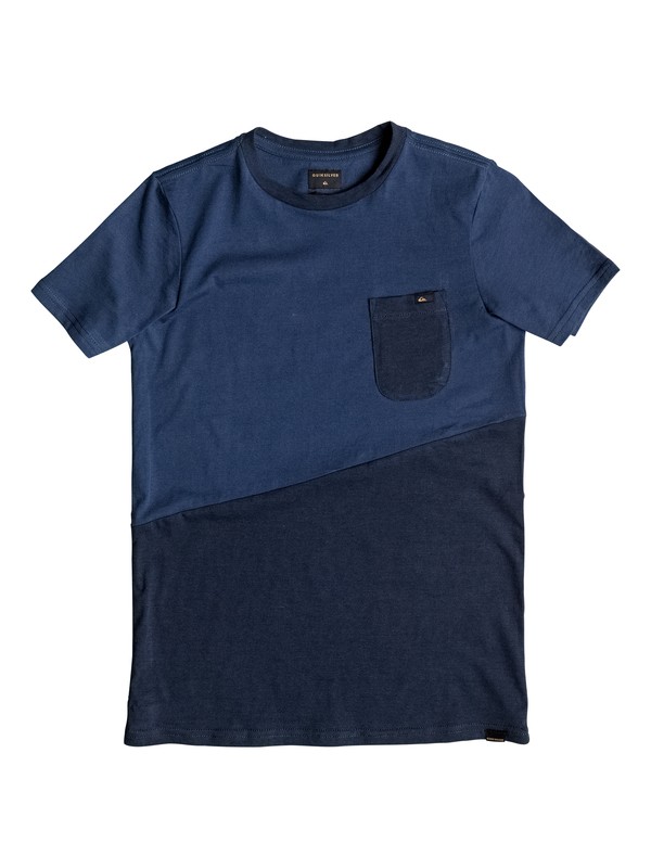 quiksilver, KAPITAL RIDE TEE YOUTH, DARK DENIM (brq0) 0 KAPITAL RIDE TEE YOUTH EQBKT03079 Quiksilver