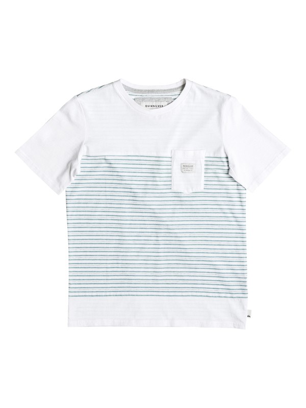 quiksilver, Full Tide - Tee-Shirt à poche, WHITE (wbb0) 0 Full Tide - Tee-Shirt à poche Blanc EQBKT03119 Quiksilver