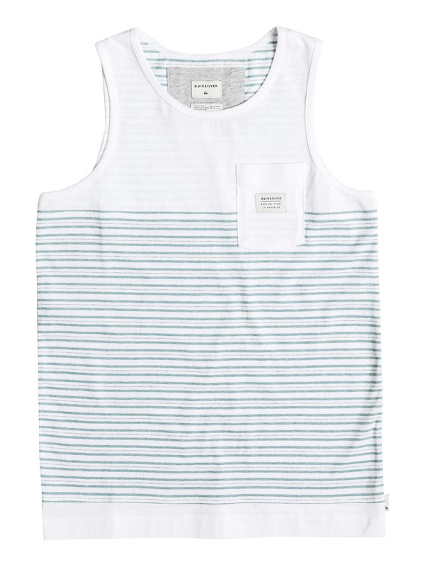quiksilver, Full Tide - Débardeur avec poche, WHITE (wbb0) 0 Full Tide - Débardeur avec poche Blanc EQBKT03122 Quiksilver