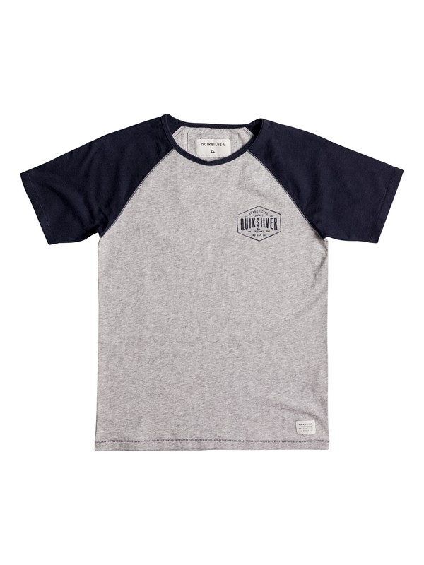 quiksilver, Baysic Raglan - Camiseta, LIGHT GREY HEATHER (sgrh) 0 Baysic Raglan - Camiseta EQBKT03148 Quiksilver