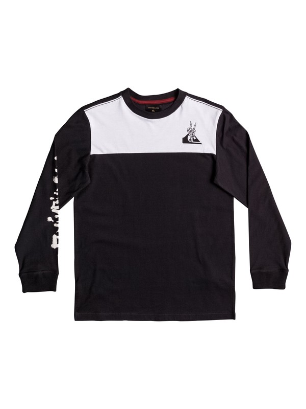 quiksilver, Lava - Camiseta de Manga Larga, BLACK (kvj0) 0 Lava - Camiseta de Manga Larga EQBKT03150 Quiksilver