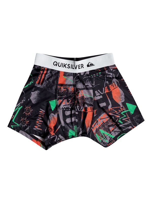 quiksilver, Tip Top - Boxer, BP LABYRINTH GREEN GECKO (ggy6) 0 Tip Top - Boxer Vert EQBLW03007 Quiksilver