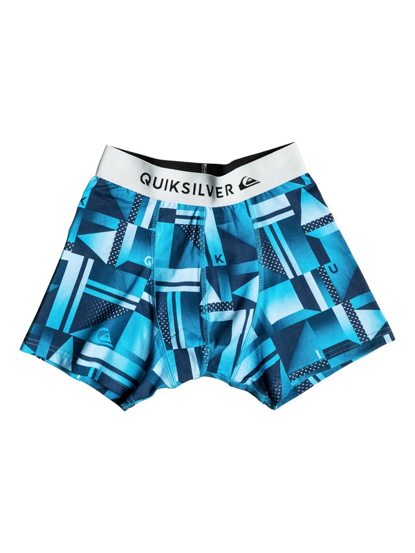 quiksilver, Boxer Poster - Boxer Briefs, BLUE MIROR (bsw6) 0 Boxer Poster - Boxer Briefs Blue EQBLW03009 Quiksilver