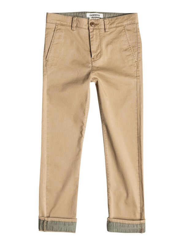 quiksilver, Krandy Straight Fit Block - Chinos, BRITISH KHAKI (cne0) 0 Krandy Straight Fit Block - Chinos EQBNP03043 Quiksilver