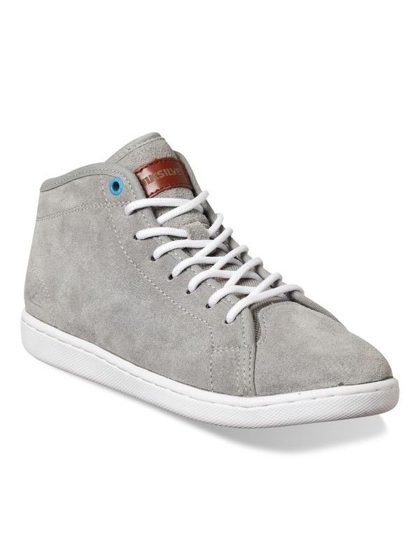 quiksilver, Little Cove Mid, GREY/WHITE/BLUE (xswb) 0 Little Cove Mid EQBS100008 Quiksilver