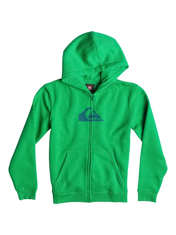 quiksilver, Hood Zip Good Youth H5, SHAMROCK (grj0) 0 Hood Zip Good Youth H5 EQBSF03022 Quiksilver