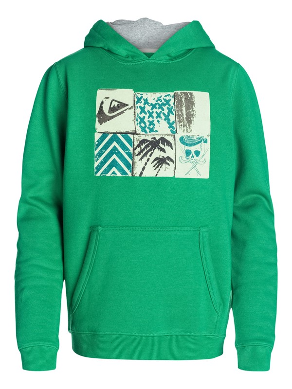 quiksilver, Hood Rib Youth B10, SHAMROCK (grj0) 0 Hood Rib Youth B10 EQBSF03058 Quiksilver