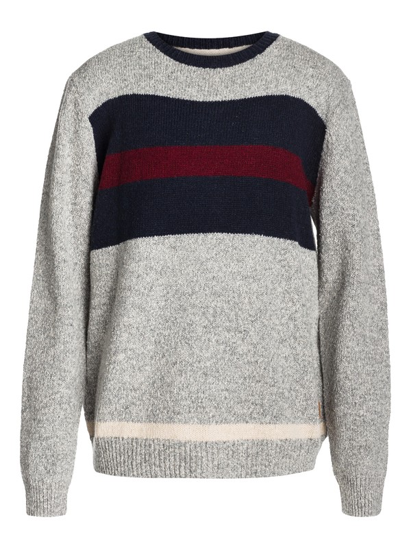 quiksilver, Adley Youth, LIGHT GREY HEATHER (sgrh) 0 Adley Youth EQBSW03005 Quiksilver